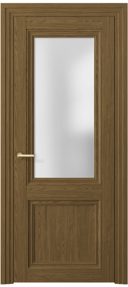 Межкомнатная дверь Centro 2524 Торфяной дуб Сатинированное стекло Цена 10332500 so'm | Volhovec