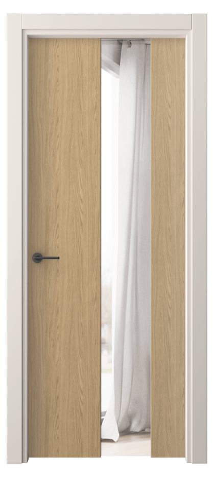 Межкомнатная дверь Freedom 4226 Жемчужный дуб Двустороннее зеркало, триплекс Цена 42799 ₽ | Volhovec