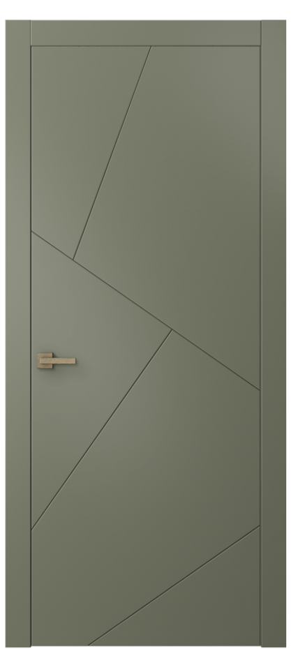 Межкомнатная дверь Linea 8058 Матовый оливковый тёмный  Цена 57799 ₽ | Volhovec