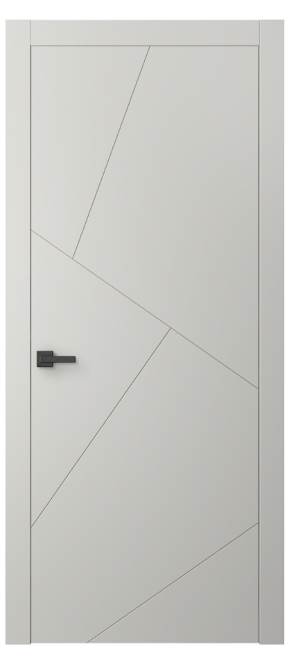 Межкомнатная дверь Линия 8058 Матовый серый  Цена 47549 ₽ | Volhovec