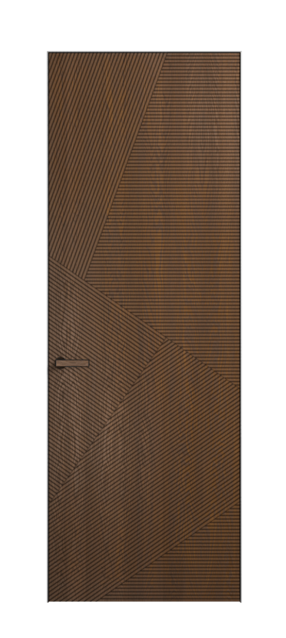 Межкомнатная дверь Velvet 8213 Дуб каштановый матовый. Цена 234080  | Volhovec