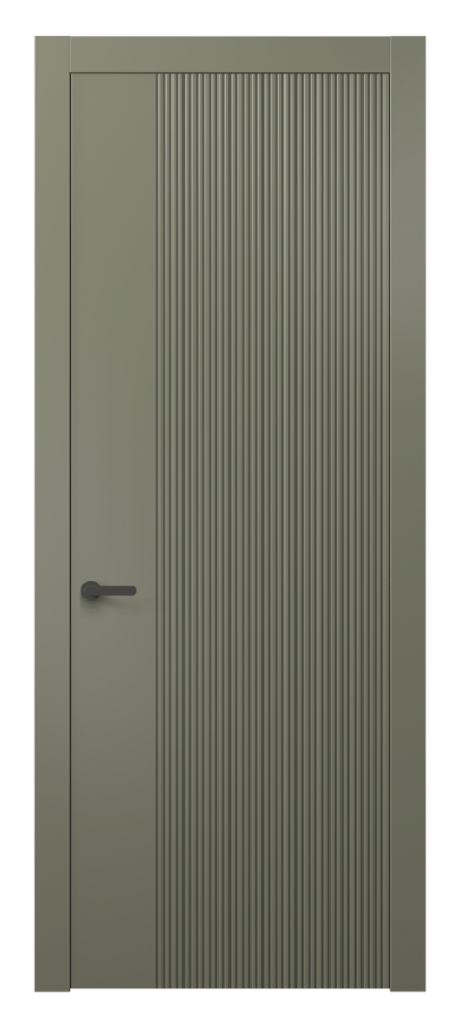 Межкомнатная дверь Dune АКП 8623 Матовый оливковый тёмный  Цена 10860360 so'm | Volhovec
