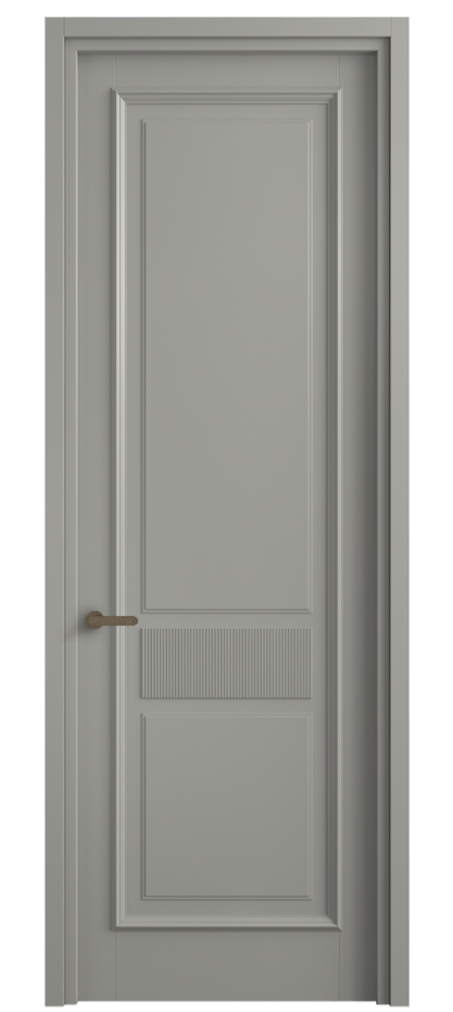 Межкомнатная дверь Шарм 6717 Матовый нейтральный серый  Цена 97699 ₽ | Volhovec