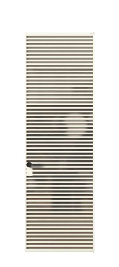 Алюминиевая дверь АЛПЛ040.07 Алюминий жемчужный Сатинированное бронзовое стекло, триплекс Цена 268190  | Volhovec