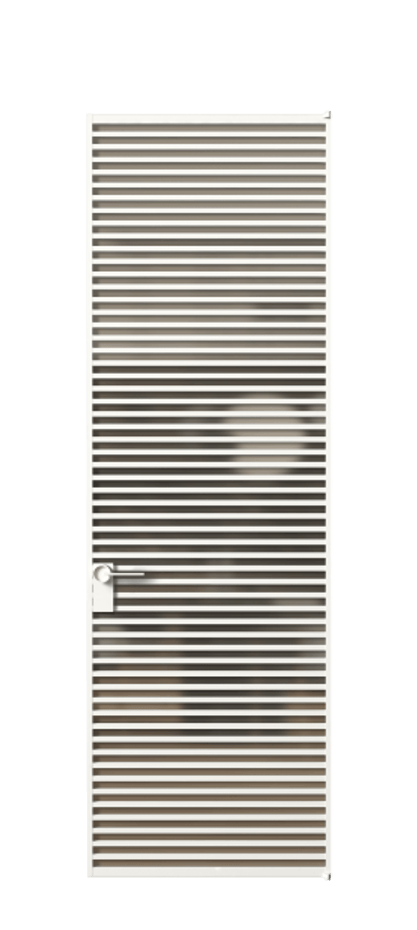 Алюминиевая дверь АЛПЛ040.07 Алюминий Белый Сатинированное бронзовое стекло, триплекс Цена 186370  | Volhovec