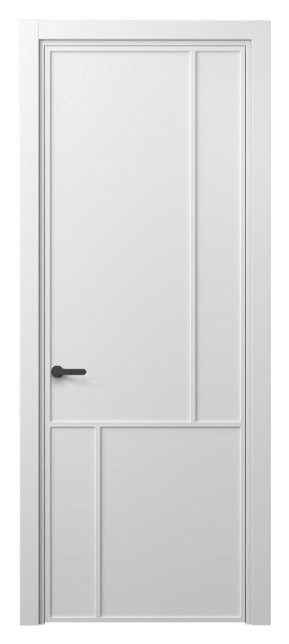 Межкомнатная дверь Frame 8606 Матовый белоснежный  Цена 11144500 so'm | Volhovec