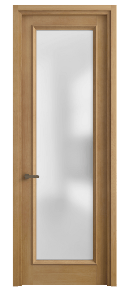 Межкомнатная дверь Charm 6702 Бук натуральный матовый Сатинированное стекло Цена 112099 ₽ | Volhovec