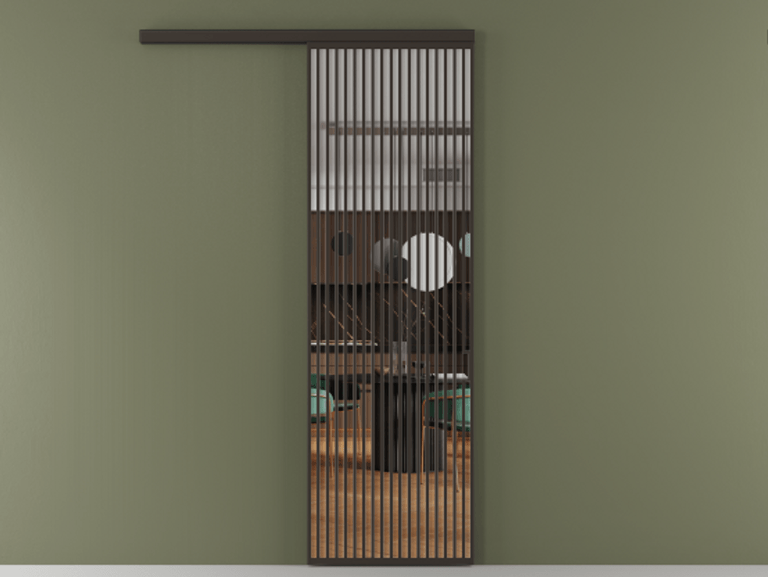 Перегородка Formato вдоль стены одностворчатая #VENDORCODE# #FURNISH# #GLASS# Цена #PRICE# #CURRENCY#  | Volhovec