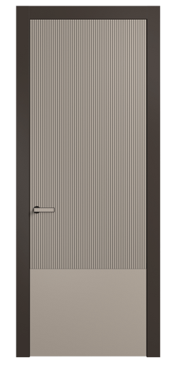 Дверь межкомнатная АКП 8203 МБСК Матовый бисквитный. Цвет Матовый бисквитный. Материал Гладкая эмаль. Коллекция Вельвет. Картинка.
