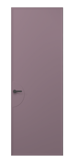 Дверь межкомнатная 8604 Пастельно-фиолетовый RAL 4009. Цвет RAL Пастельно-фиолетовый RAL 4009. Материал Гладкая эмаль. Коллекция Фрэйм. Картинка.