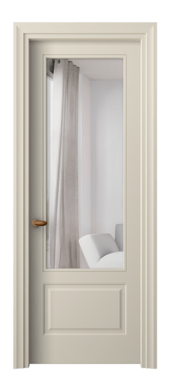 Межкомнатная дверь 8542 МБСР ЗЕР. Цвет Матовый бежево-серый. Материал Гладкая эмаль. Коллекция Esse. Фото. Дверь межкомнатная 8542 МБСР ЗЕР. Цвет Матовый бежево-серый. Материал Гладкая эмаль. Коллекция Esse. Картинка.