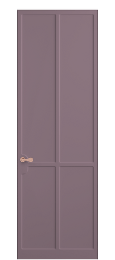 Дверь межкомнатная 7531 Пастельно-фиолетовый RAL 4009. Цвет RAL Пастельно-фиолетовый RAL 4009. Материал Гладкая эмаль. Коллекция Softform. Картинка.