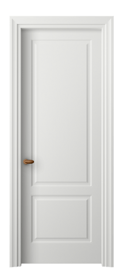 Дверь межкомнатная 8551 МССР. Цвет Матовый светло-серый. Материал Гладкая эмаль. Коллекция Эссе. Картинка.
