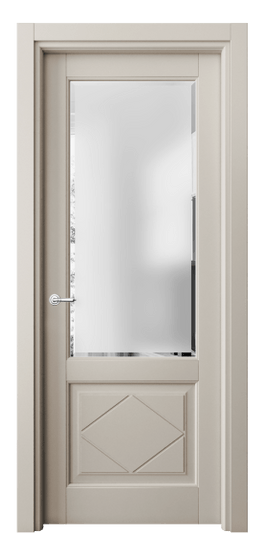 Межкомнатная дверь 6342 МСБЖ САТ Ф. Цвет Матовый светло-бежевый. Материал Гладкая эмаль. Коллекция Тоскана Ромбо. Фото. Дверь межкомнатная 6342 МСБЖ САТ Ф. Цвет Матовый светло-бежевый. Материал Гладкая эмаль. Коллекция Тоскана Ромбо. Картинка.