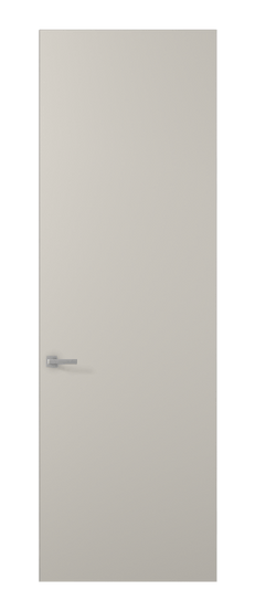 Дверь межкомнатная ПУ 0010 ПЭСС. Цвет ПЭТ светло-серый. Материал ПЭТ. Коллекция Планум. Картинка.