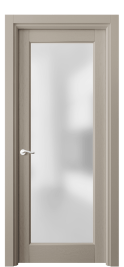 Дверь межкомнатная 0700 ДБСК САТ. Цвет Дуб бисквитный. Материал Массив дуба эмаль. Коллекция Lignum. Картинка.