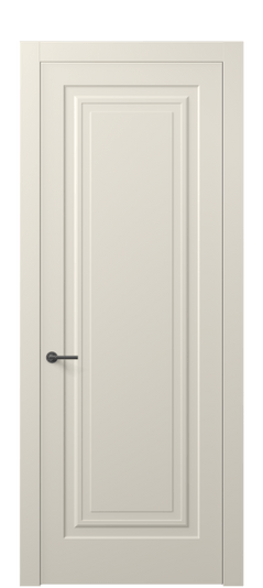 Дверь межкомнатная АКП 8401 МБСР. Цвет Матовый бежево-серый. Материал Гладкая эмаль. Коллекция Маскот. Картинка.