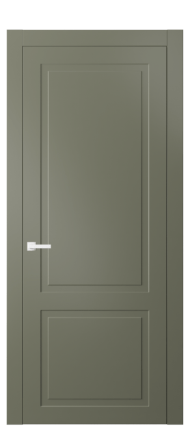 Дверь межкомнатная АКП 8002 МОТ Матовый оливковый тёмный. Цвет Матовый оливковый тёмный. Материал Гладкая эмаль. Коллекция Neo Classic. Картинка.