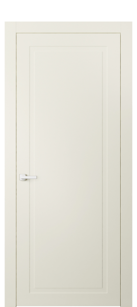 Дверь межкомнатная 8001 ММБ. Цвет Матовый молочно-белый. Материал Гладкая эмаль. Коллекция Neo Classic. Картинка.