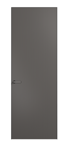 Дверь межкомнатная АКП 8201 МКЛС Матовый классический серый. Цвет Матовый классический серый. Материал Гладкая эмаль. Коллекция Вельвет. Картинка.